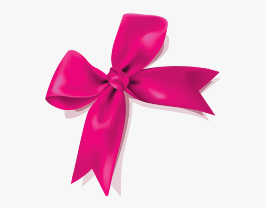 Pink Ribbon Icon - Gift Pink Ribbon Bow, HD Png Download, Free Download