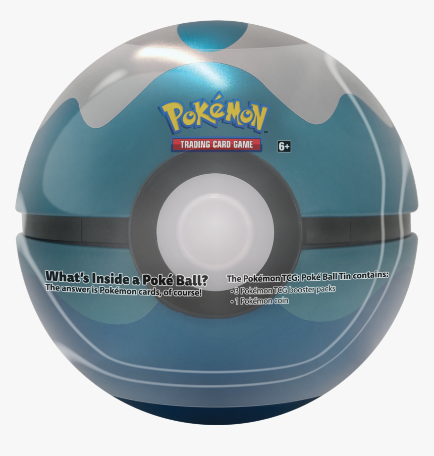 Pokemon Dive Ball Tin - Pokemon, HD Png Download, Free Download