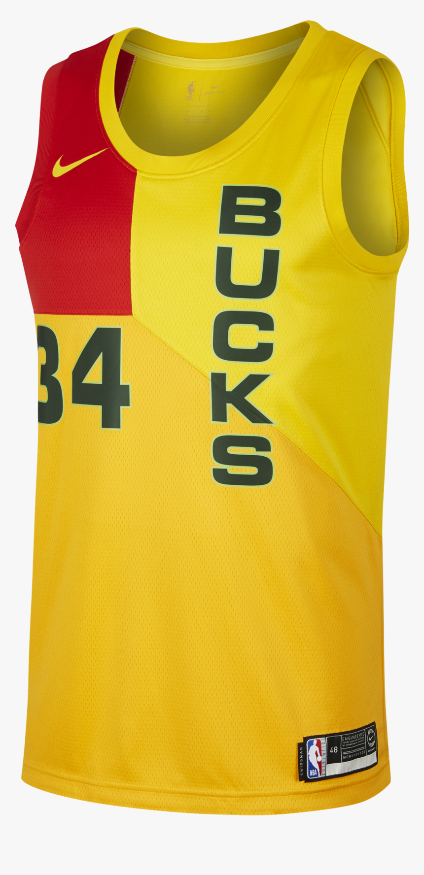 giannis antetokounmpo jersey yellow