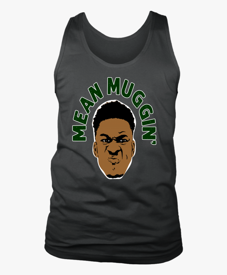 Giannis Antetokounmpo ‘mean Muggin’ T-shirt Milwaukee - Active Tank, HD Png Download, Free Download