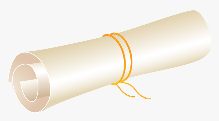 White Paper Scroll Png Download - Pipe, Transparent Png, Free Download