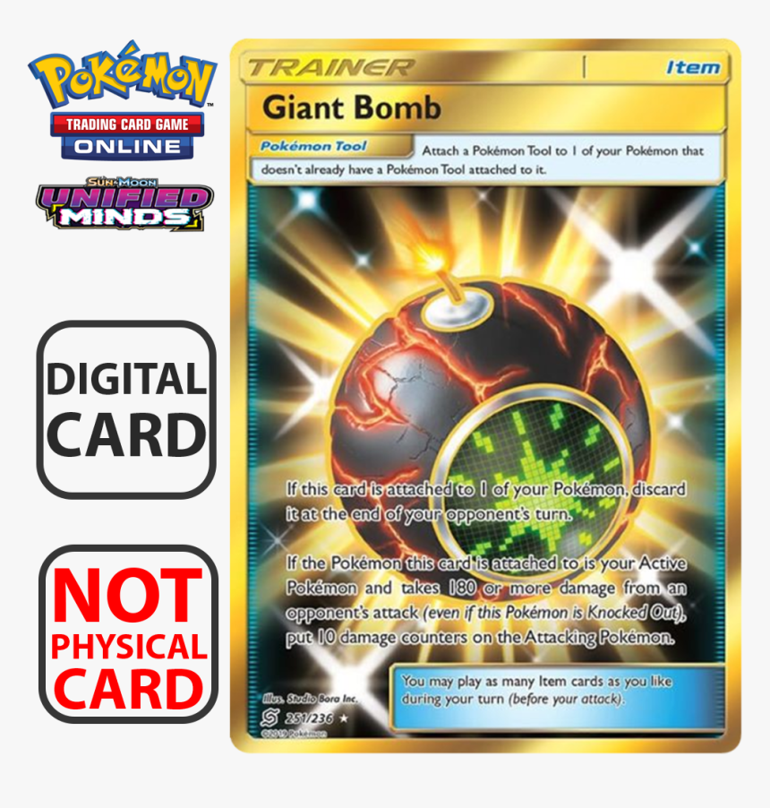 Pokemon Giant Bomb Secret Rare, HD Png Download, Free Download