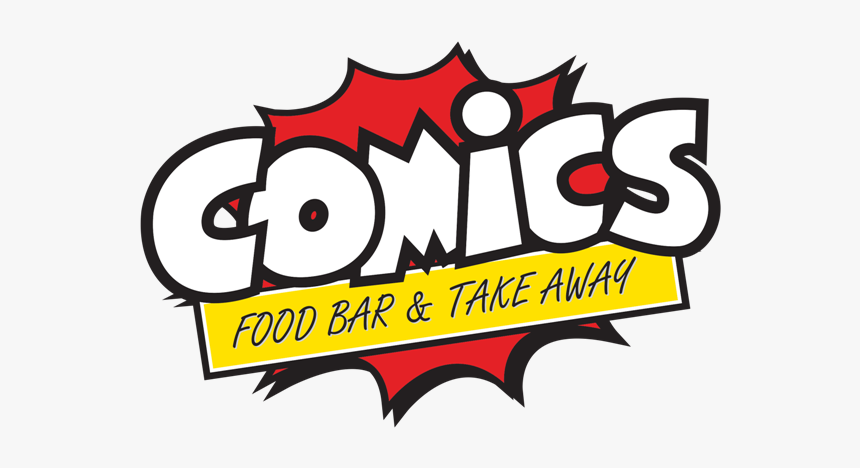 Transparent Comic Logo - Comics Food Bar, HD Png Download, Free Download