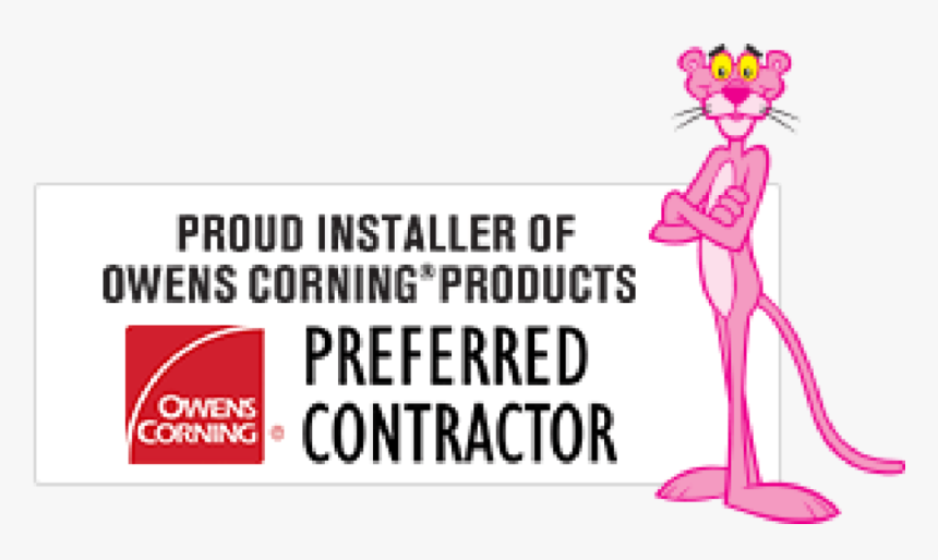 Owens Corning - Owens Corning Preferred Contractor Png, Transparent Png, Free Download