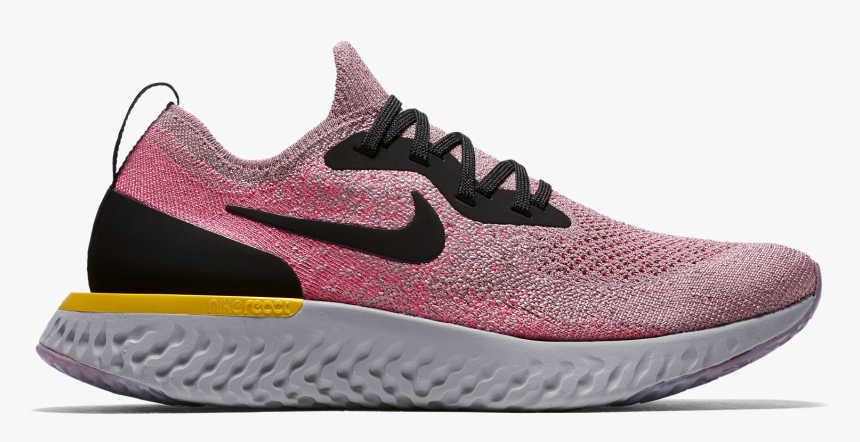 Nike Epic React Flyknit Pink, HD Png Download, Free Download