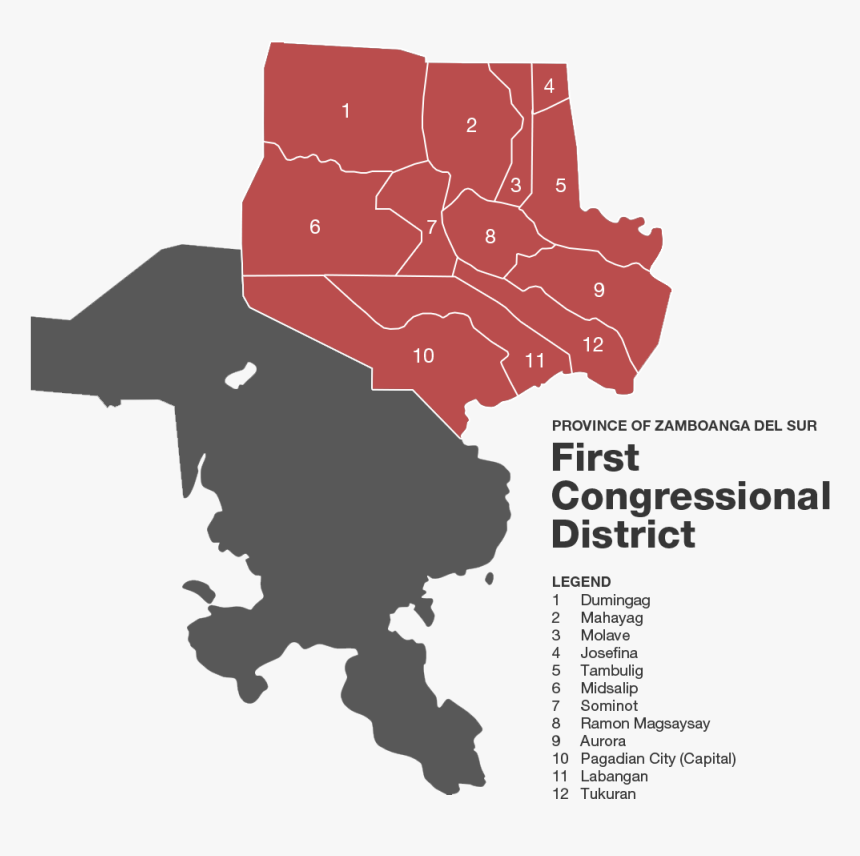 1st Zamboanga Del Sur - Zamboanga Del Sur District 1, HD Png Download, Free Download