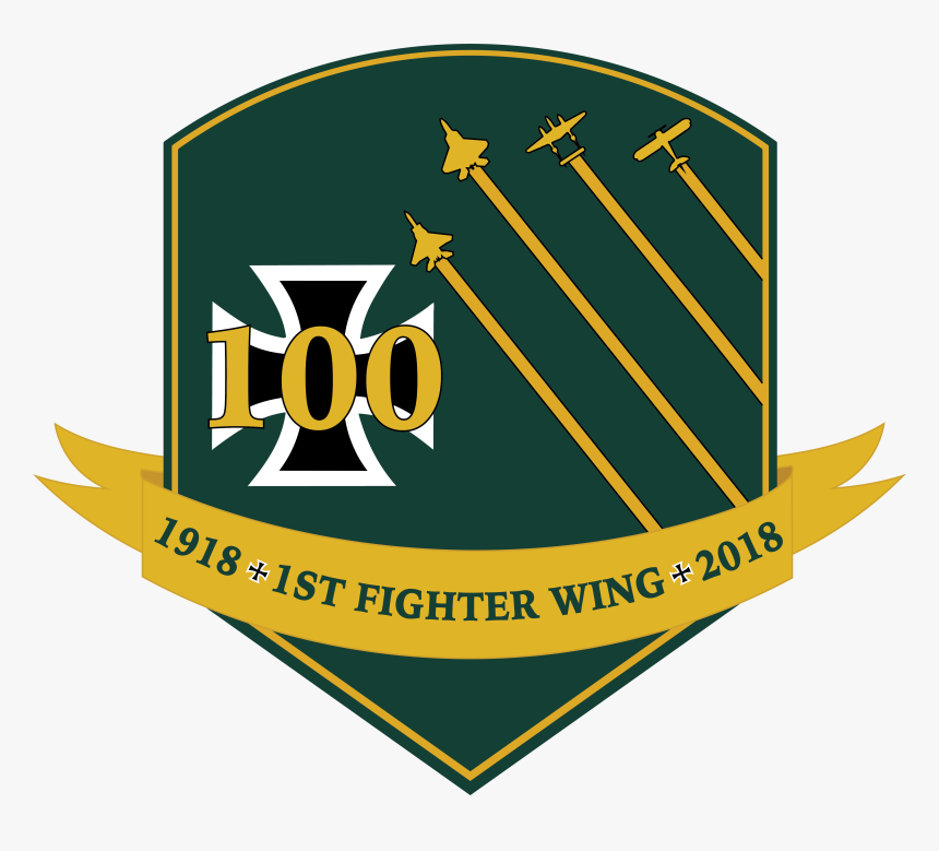 Logo And Coin Design Created For The 1st Fighter Wing"s - Emblem, HD Png Download, Free Download