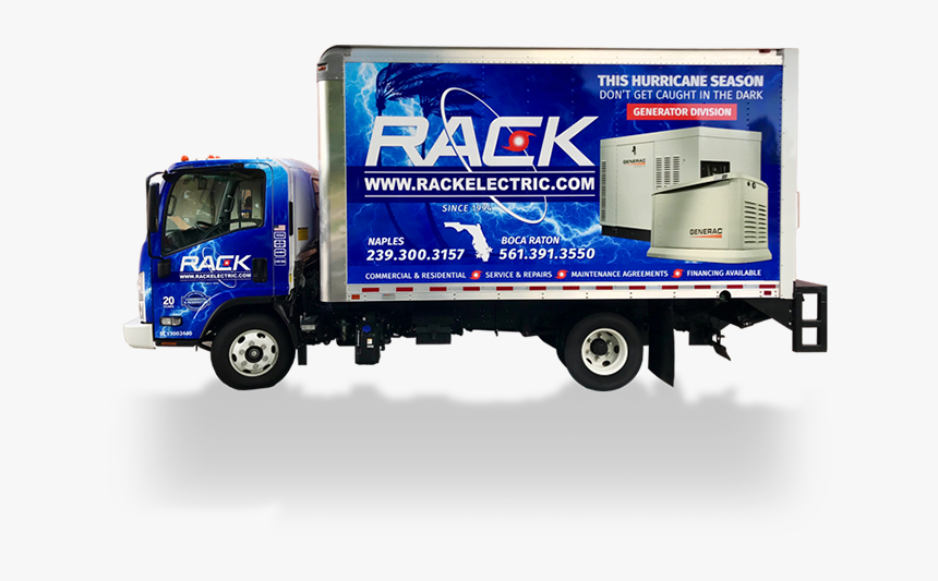 Rack - Trailer Truck, HD Png Download, Free Download