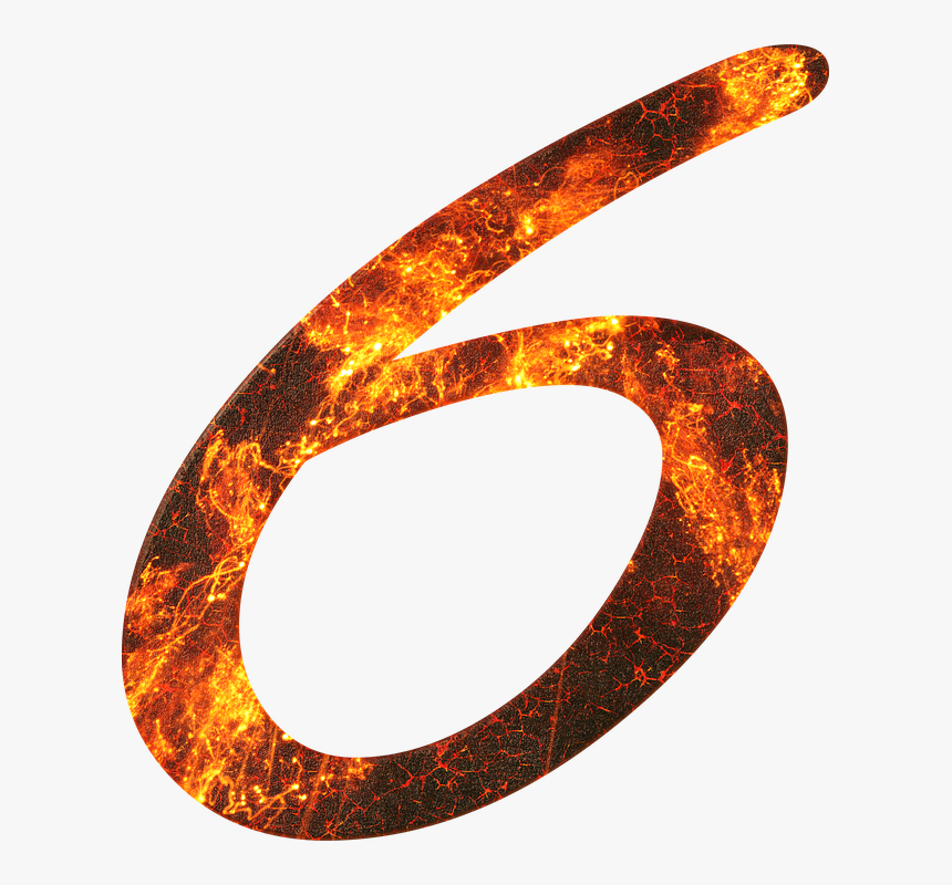 Gambar Angka 6 Keren, HD Png Download, Free Download