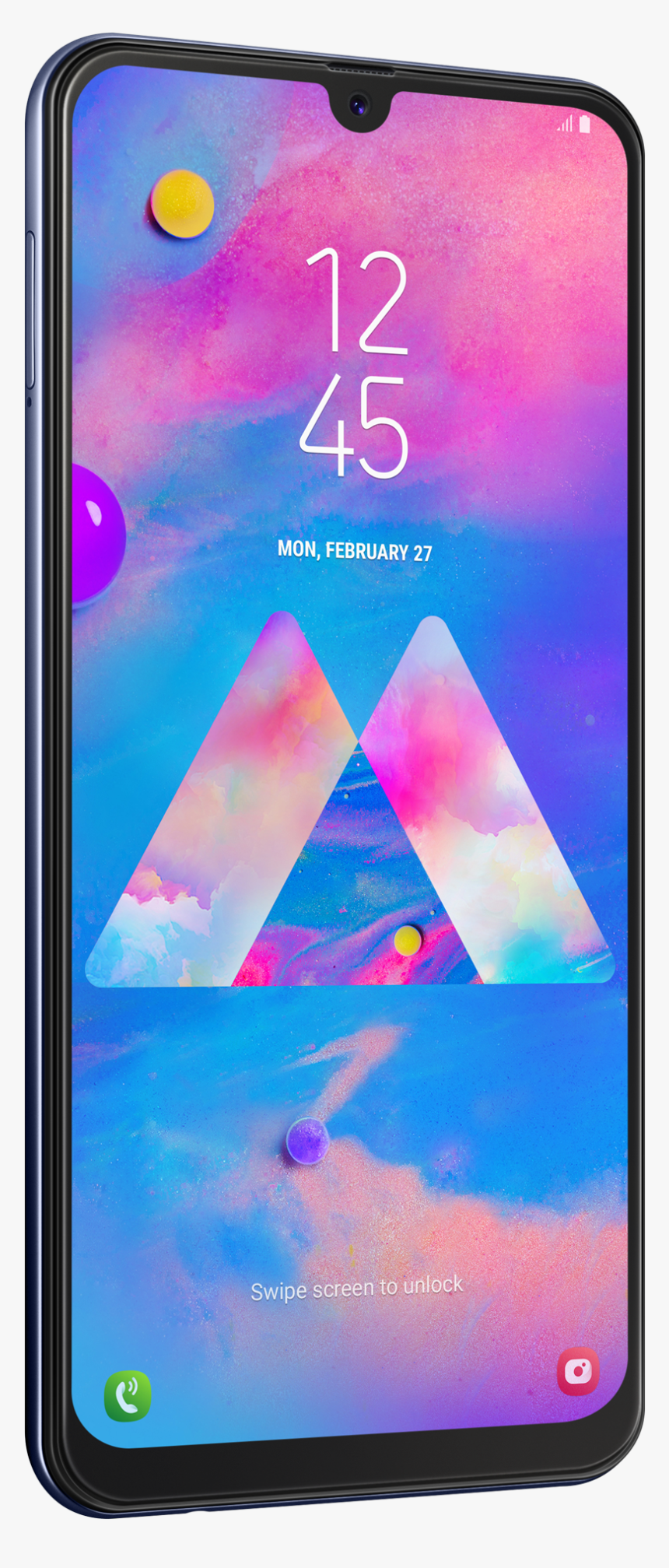 Ram 4gb Rom 64gb Samsung M30 Black, HD Png Download, Free Download