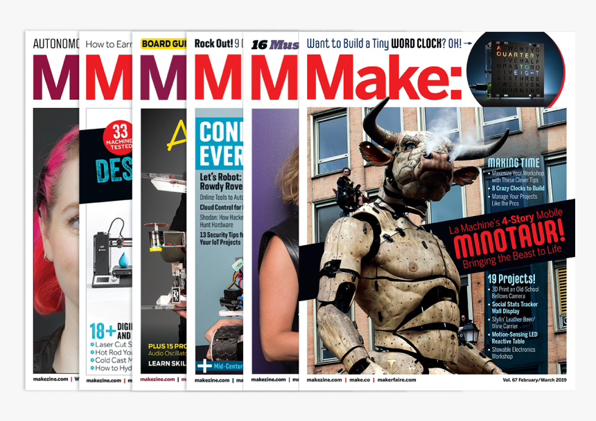 Make Magazine, HD Png Download, Free Download