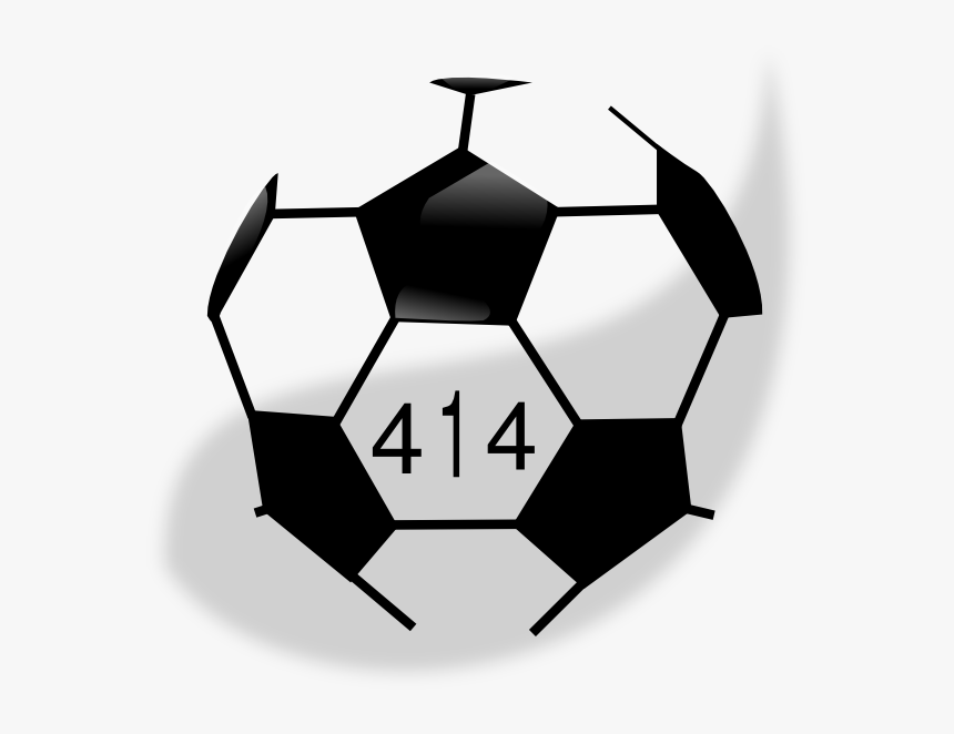 Transparent Soccer Ball Clipart Vector - Ball Black And White, HD Png Download, Free Download