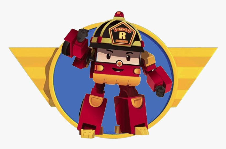Robocar Poli Cupcake Toppers, HD Png Download, Free Download