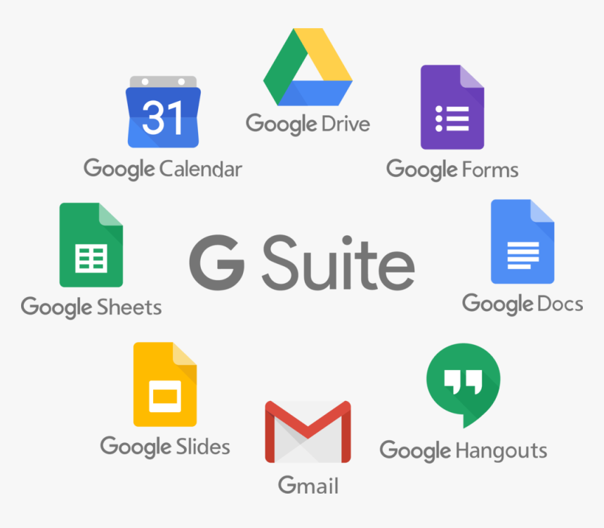 Gsuite-min - Google G Suite Server, HD Png Download, Free Download