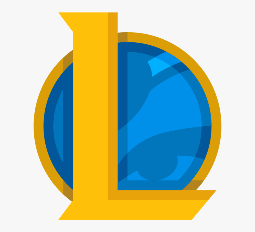 Blue League Legends Icons Of Symbol Garena - Transparent League Of Legends Icon, HD Png Download, Free Download