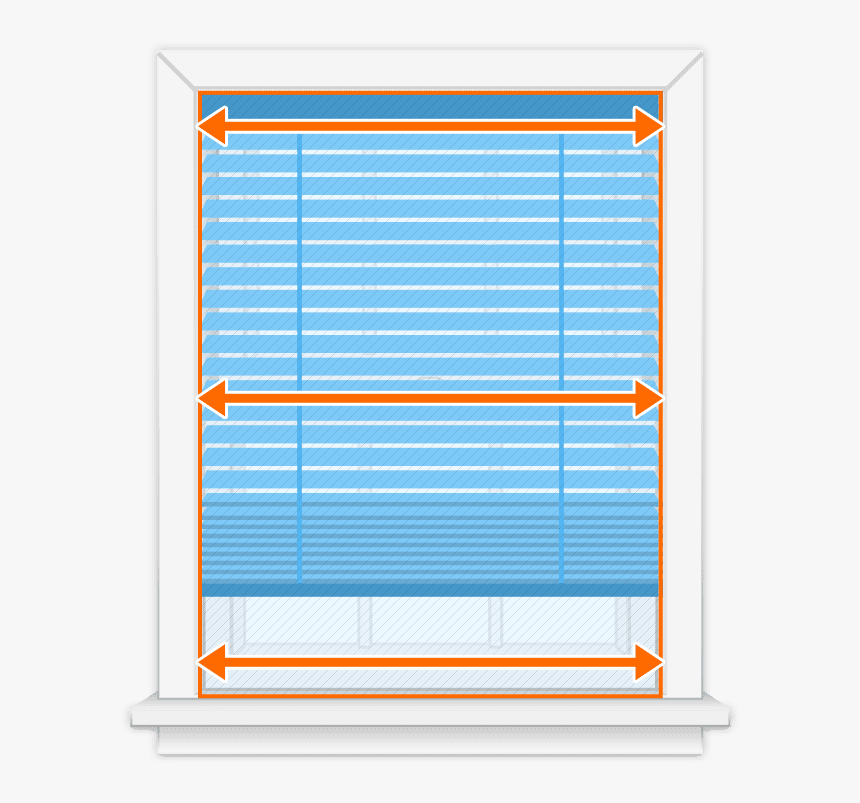 Measure Blinds Inside Mount, HD Png Download, Free Download