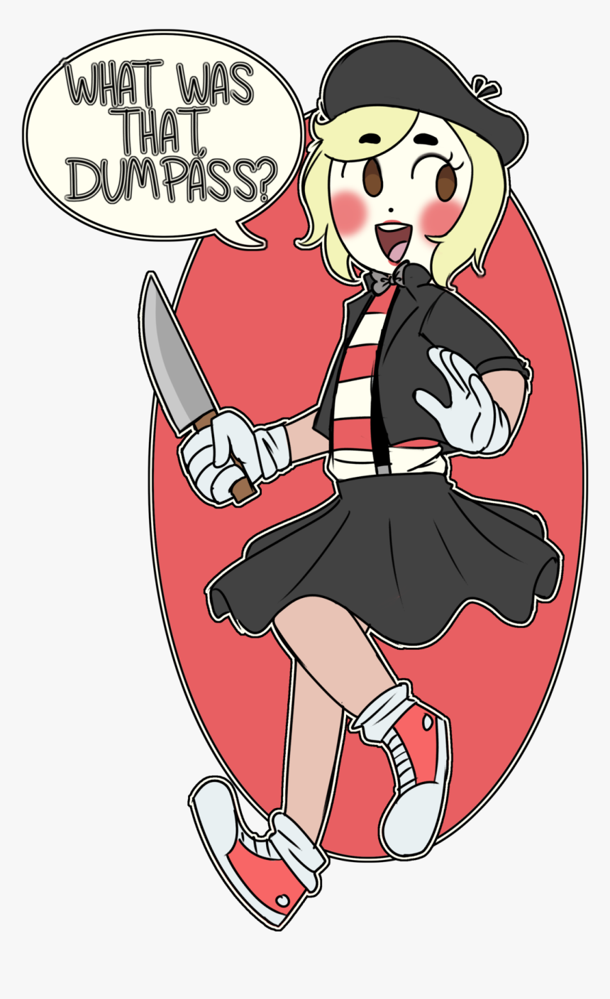 Hi Yes I Made Yet Another Killer Clown Girl But This - Cartoon, HD Png Download, Free Download