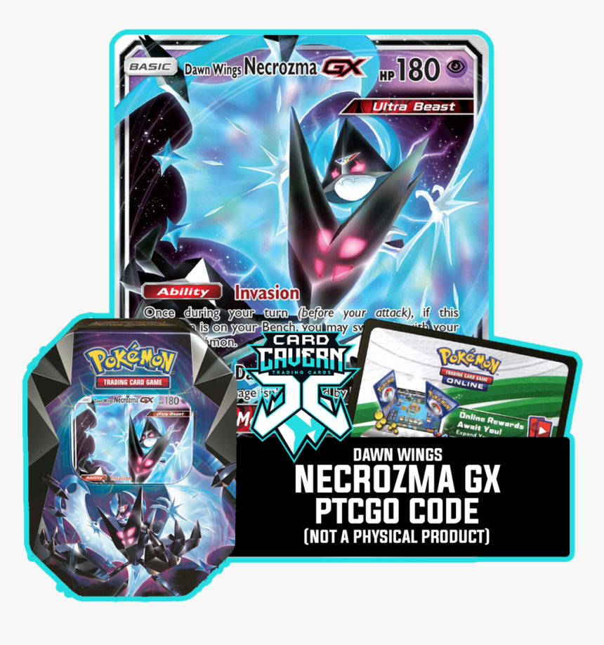 Dawn Wings Necrozma Card, HD Png Download, Free Download