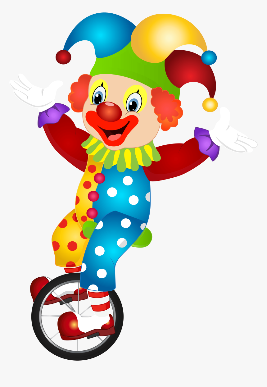 Cute Clown Png Clip Art Image - Clown Clipart Png, Transparent Png, Free Download