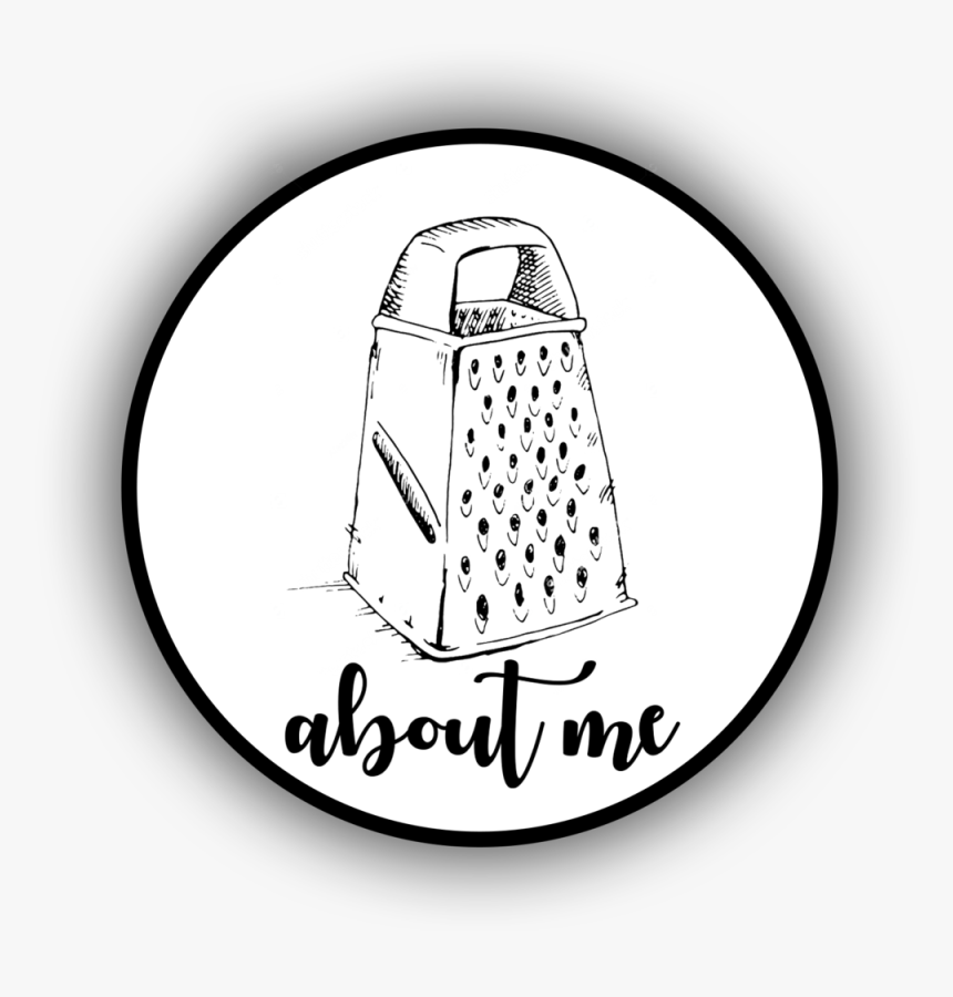 About Me - Drawings Of A Hand Grater, HD Png Download, Free Download