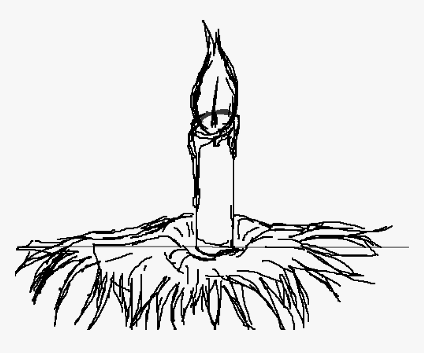 Candles Drawing Png - Illustration, Transparent Png, Free Download