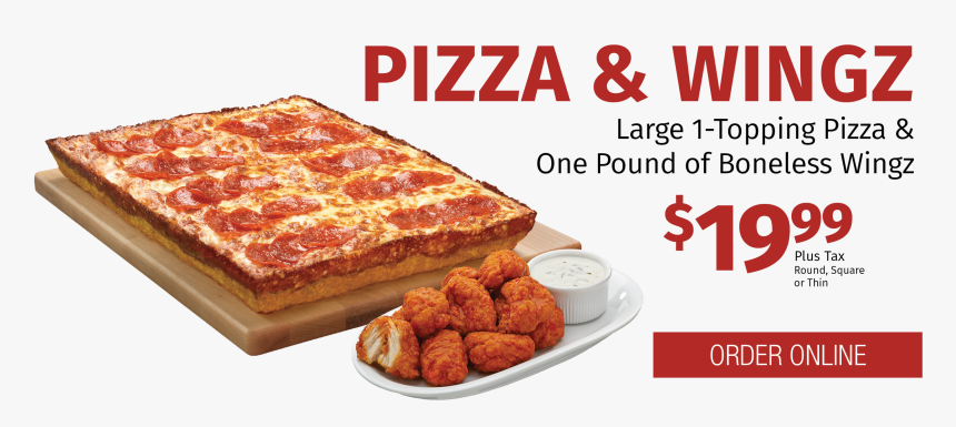 Breadeaux Pizza Square Crust, HD Png Download, Free Download