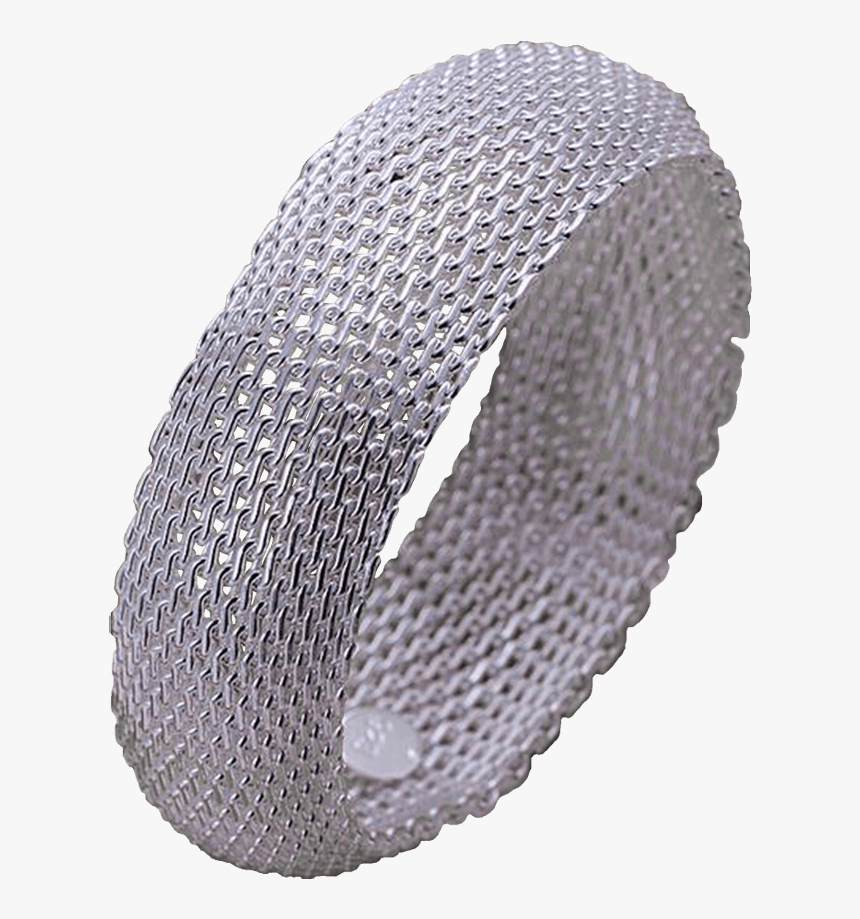 Silver Chainmail Bracelet - Bracelet, HD Png Download, Free Download