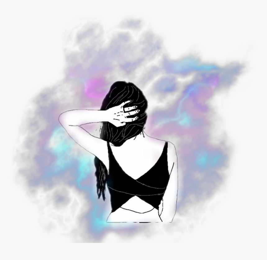 #girl #aesthetic #onfire #png #cool #girlspower - Illustration, Transparent Png, Free Download