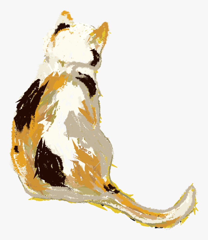 Cat Sketch - Illustration, HD Png Download, Free Download