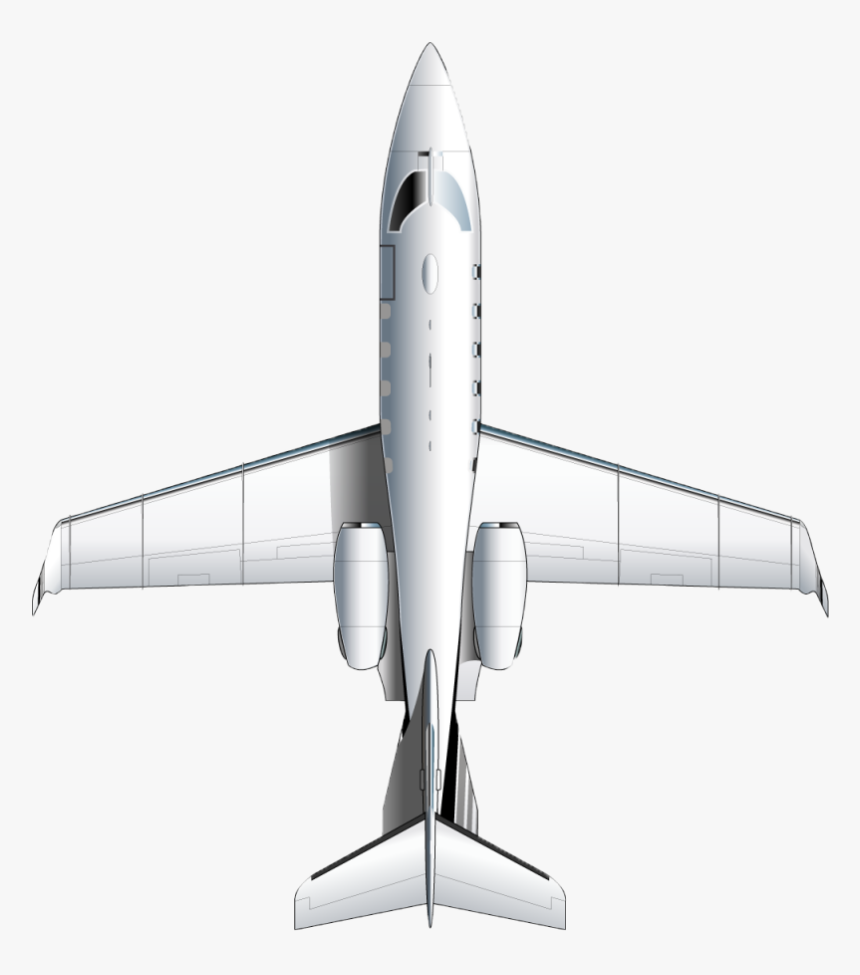Plane From Top Png, Transparent Png, Free Download