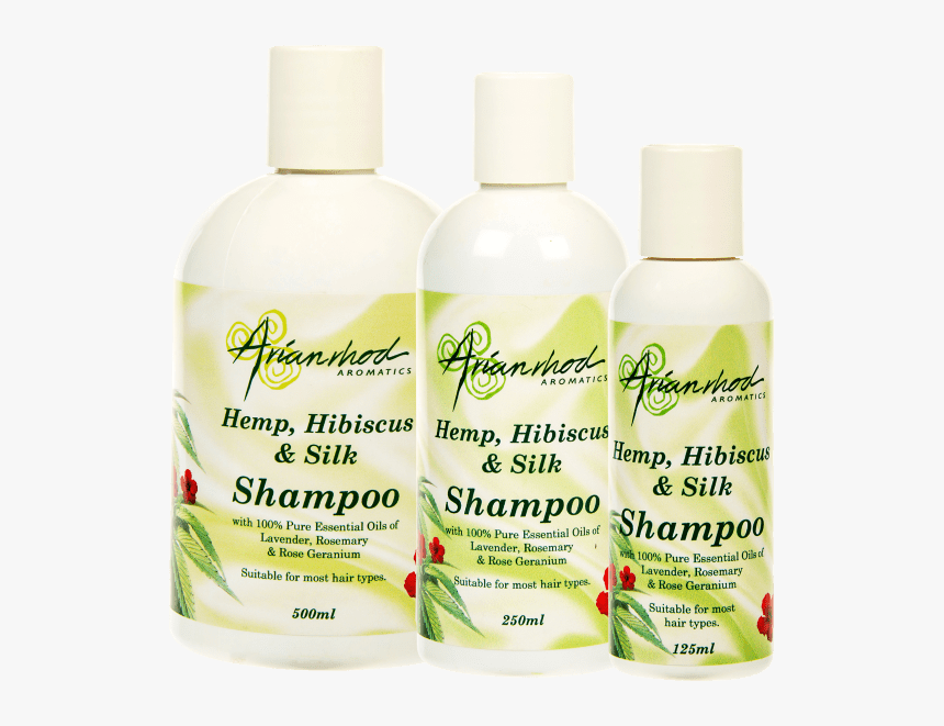 Hemp Hibiscus And Silk Shampoo - Plastic Bottle, HD Png Download, Free Download