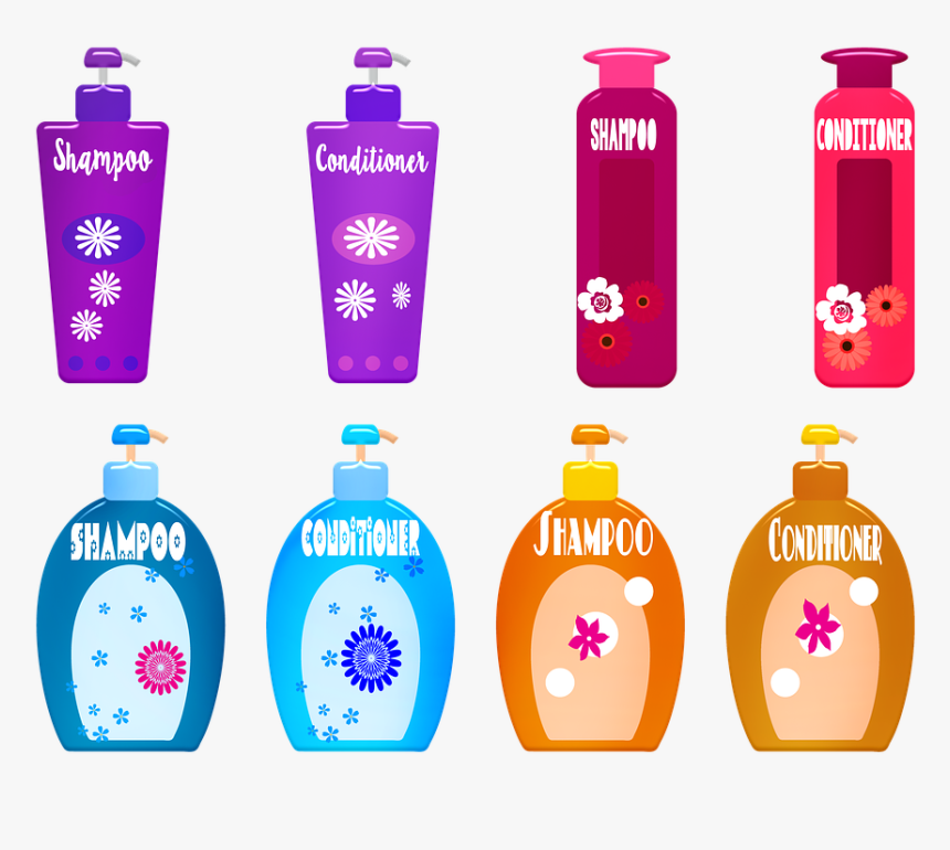 Shampoo Bottles Types, HD Png Download, Free Download