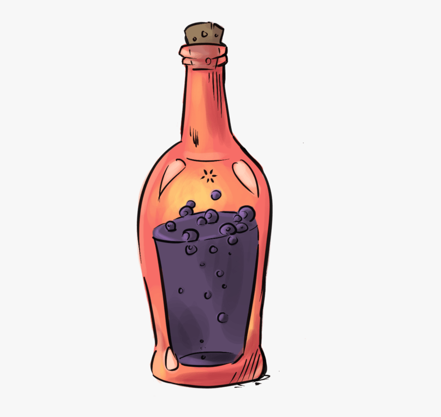Witch Brew - Glass Bottle, HD Png Download, Free Download