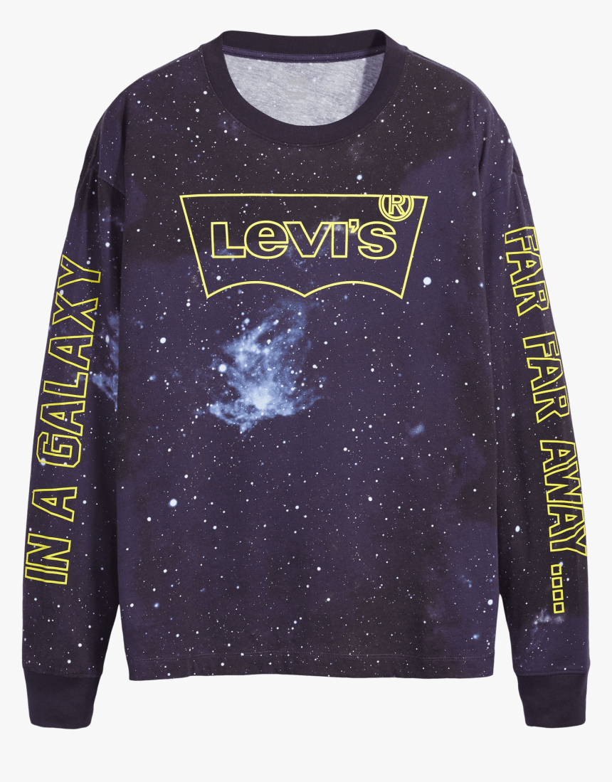 Levi"s X Star Wars In A Galaxy Far Far Away Crewneck - Star Wars Levis Hoodie, HD Png Download, Free Download