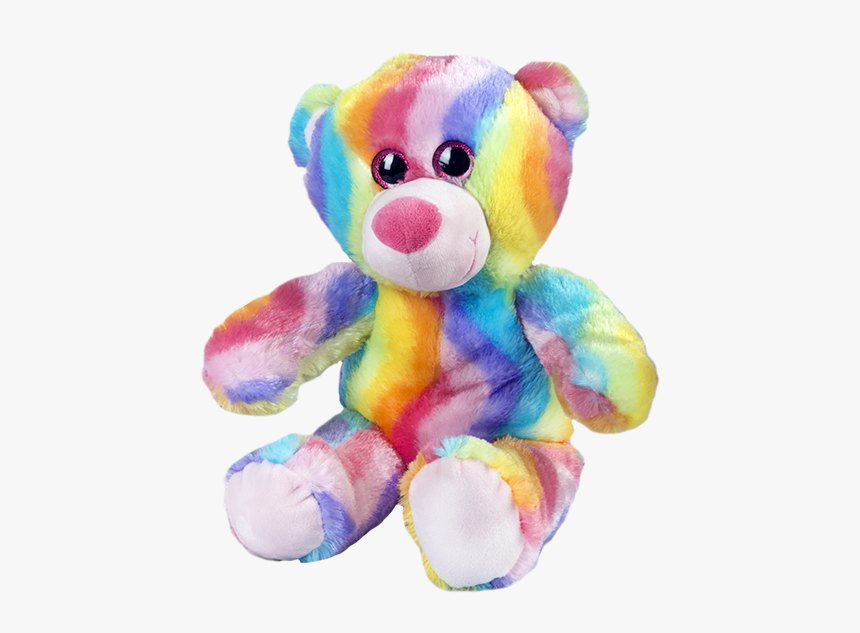 Multi Coloured Teddy Bear, HD Png Download, Free Download
