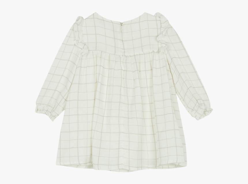 White Checkered Dress - Pattern, HD Png Download, Free Download