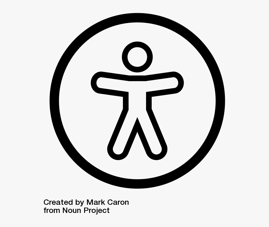 Web Accessibility By Mark Caron From The Noun Project - Web Accessibility Icon, HD Png Download, Free Download