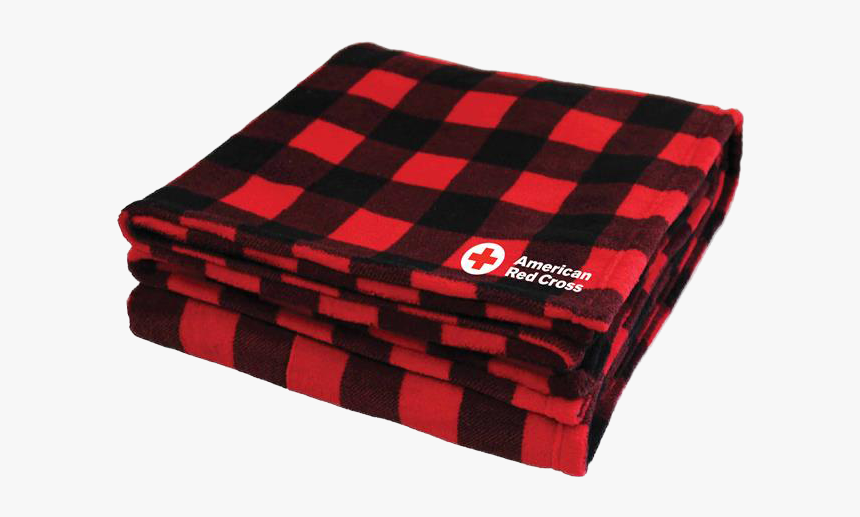 Black And Red Checkered Blanket, HD Png Download, Free Download