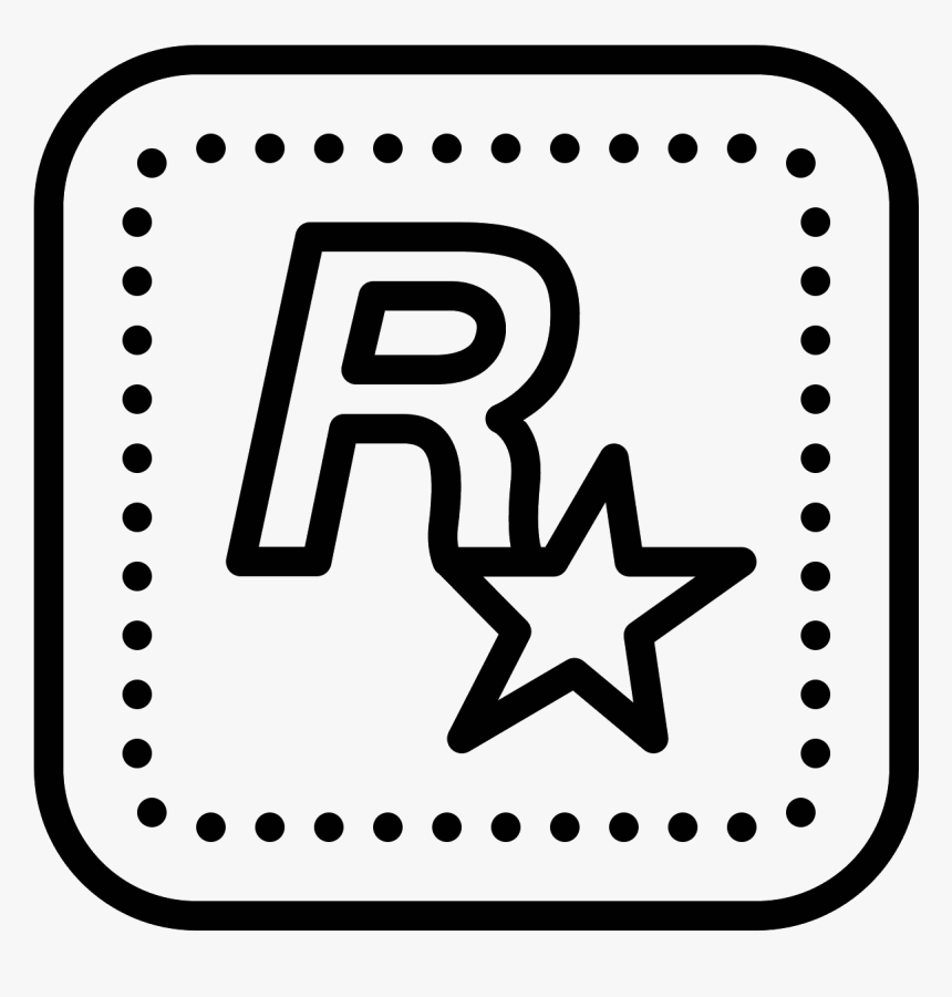 Rockstar Games Icon - Designs 3 Star Tattoo, HD Png Download, Free Download