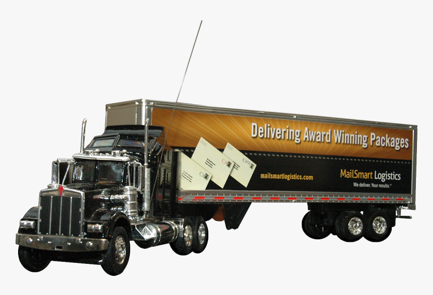 Usps Truck Png - Trailer Truck, Transparent Png, Free Download
