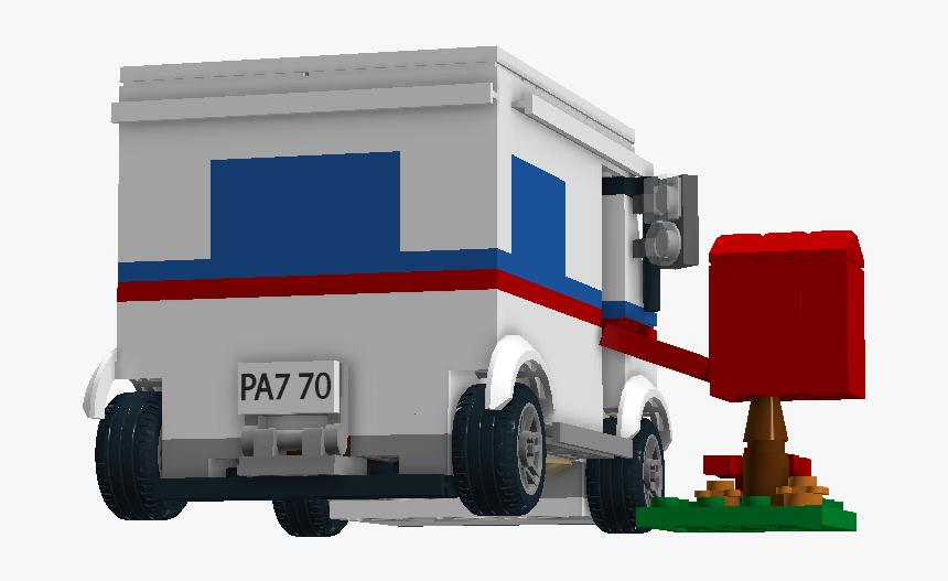 Usps Truck Png - Trailer Truck, Transparent Png, Free Download