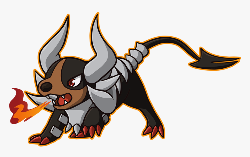 Mega Houndoom Chibi, HD Png Download, Free Download