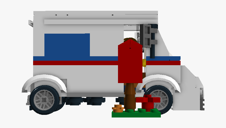 Usps Truck Png - Lego, Transparent Png, Free Download
