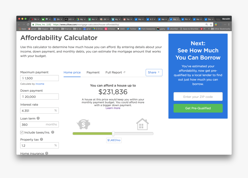 Mortgage Affordability Calculator, HD Png Download, Free Download