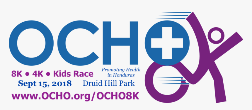 Ocho 8k 2018 Web Races Slogan - Depot 96, HD Png Download, Free Download