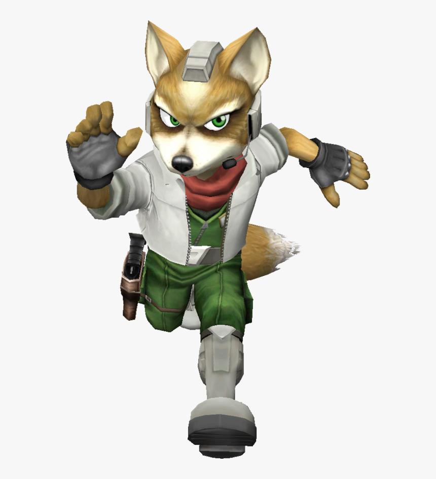 Fox Smash 4 Png - Fox In Smash Brawl, Transparent Png, Free Download