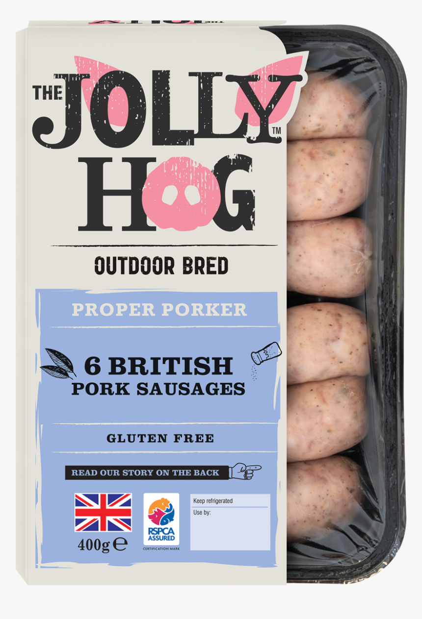 Jolly Hog Proper Porker - Jolly Hog Pigs In Blankets, HD Png Download, Free Download