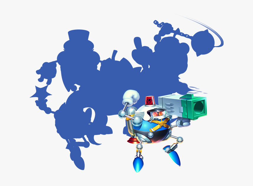 Sonic Mania Heavy Gunner, HD Png Download, Free Download