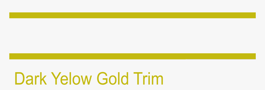 Gold Trim Png - Printing, Transparent Png, Free Download