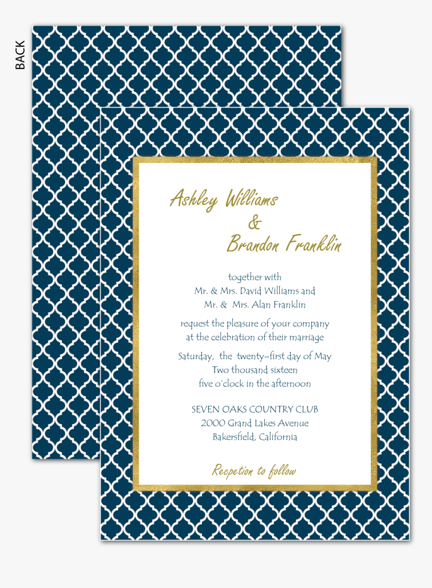 Navy Blue Wedding - Rectangle Bathroom Tile Design, HD Png Download, Free Download